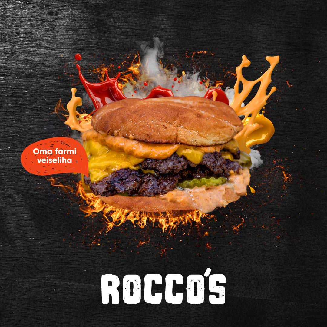 Rocco's Burger & BBQ resto Keila Keskuses